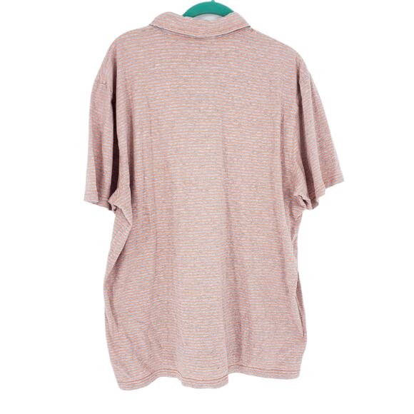 Michael Kors Stripe Polo Size X Large Short Sleeve Preppy Sporty Athleisure - Picture 2 of 8